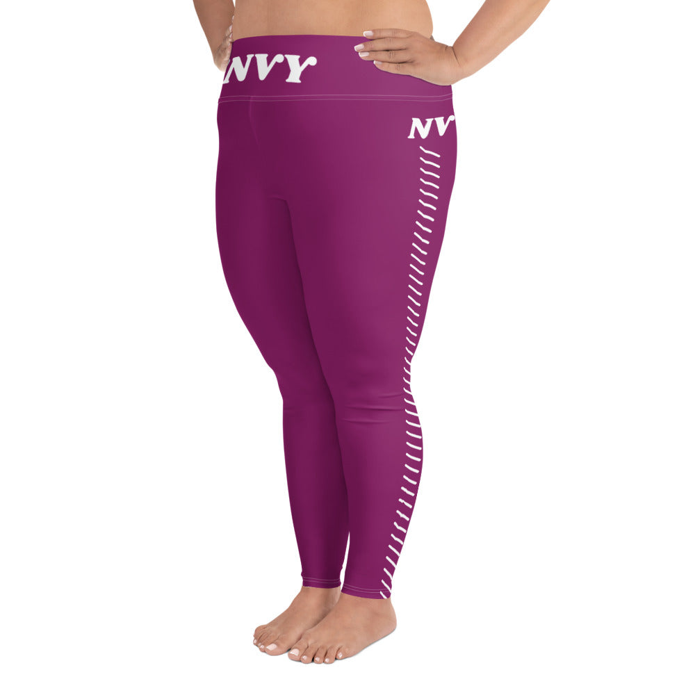 All-Over Print Plus Size Leggings