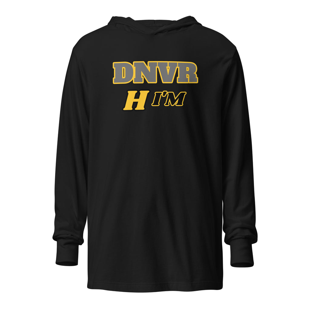 Hooded long-sleeve tee