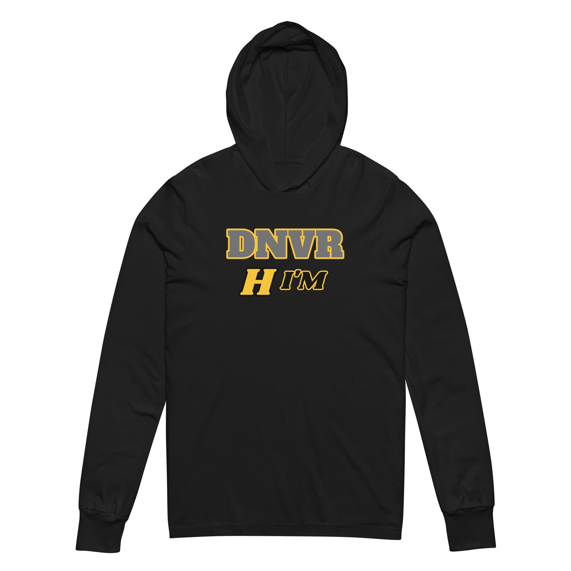 Hooded long-sleeve tee