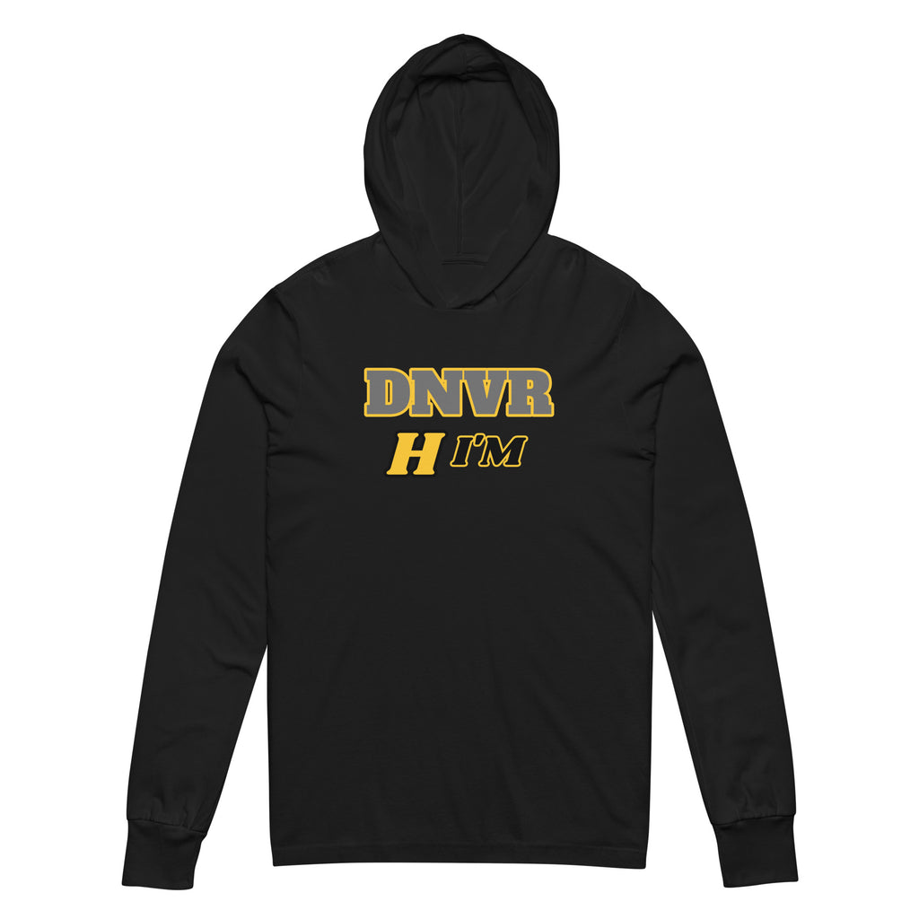 Hooded long-sleeve tee