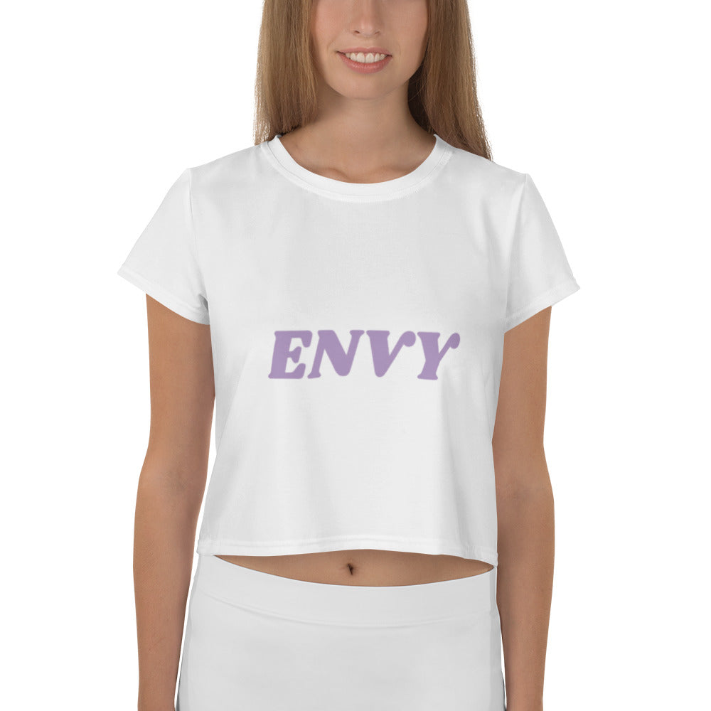All-Over Print Crop Tee