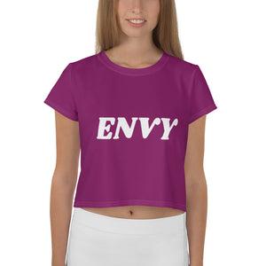 All-Over Print Crop Tee