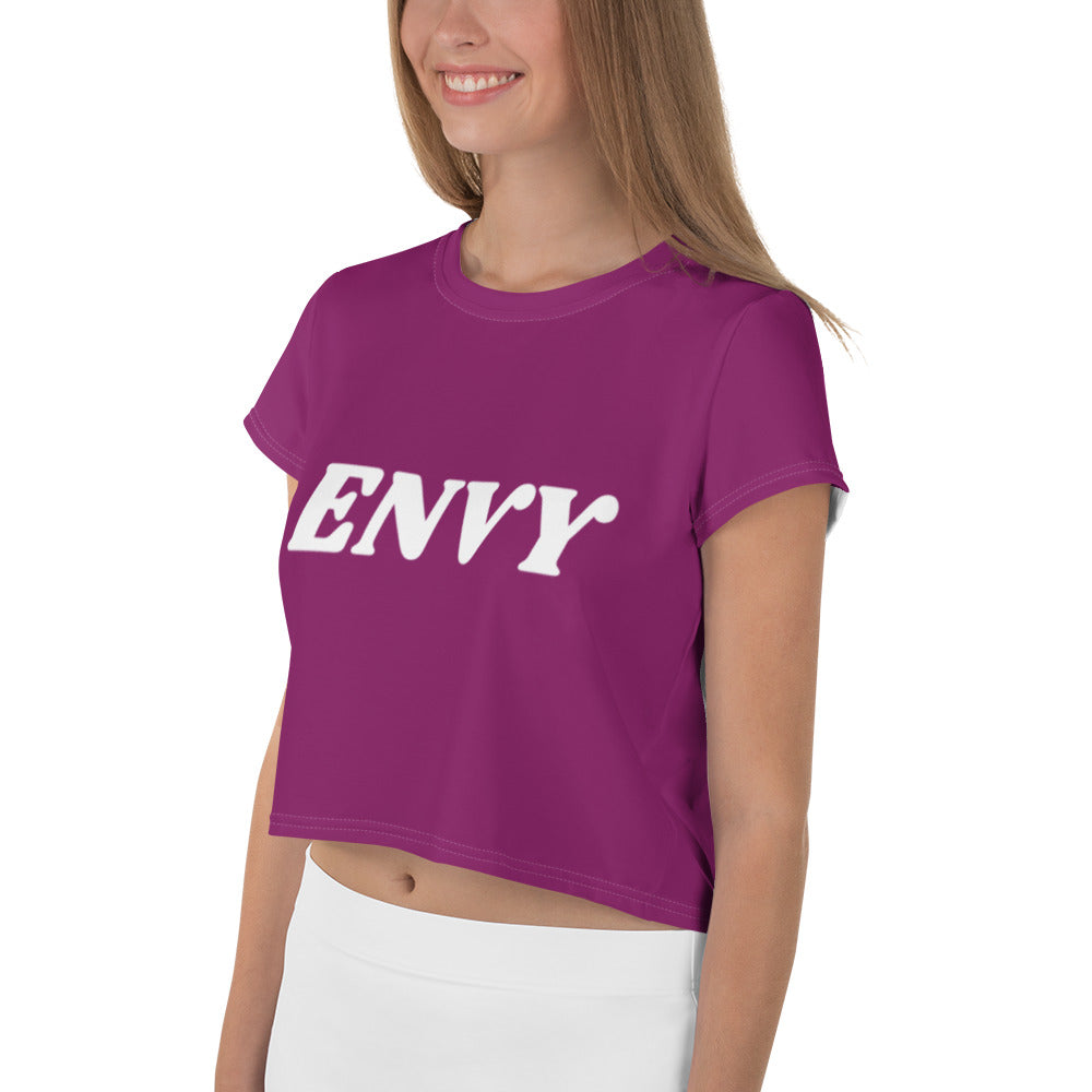 All-Over Print Crop Tee