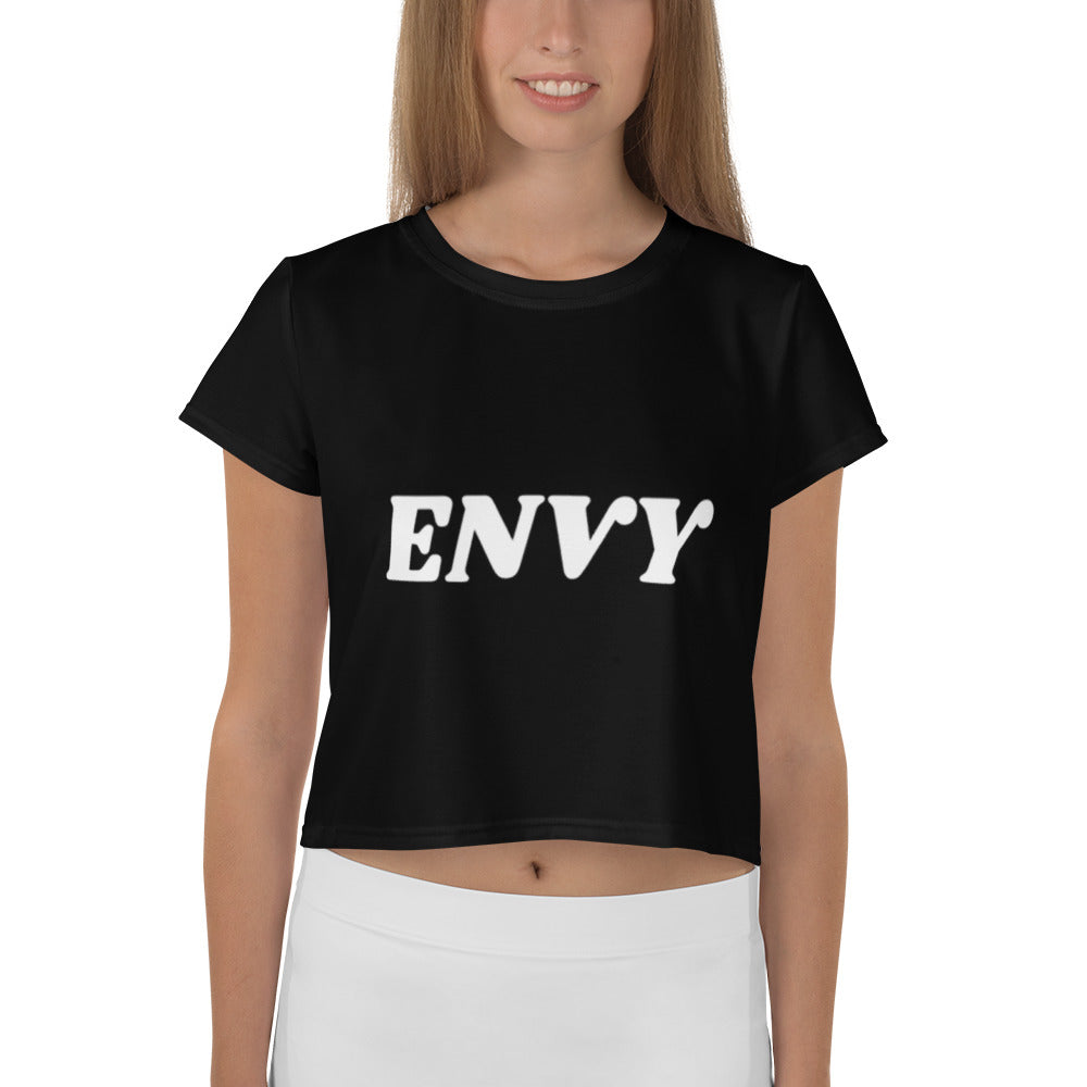 All-Over Print Crop Tee