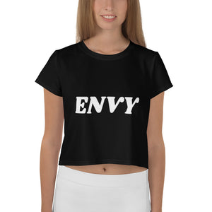 All-Over Print Crop Tee