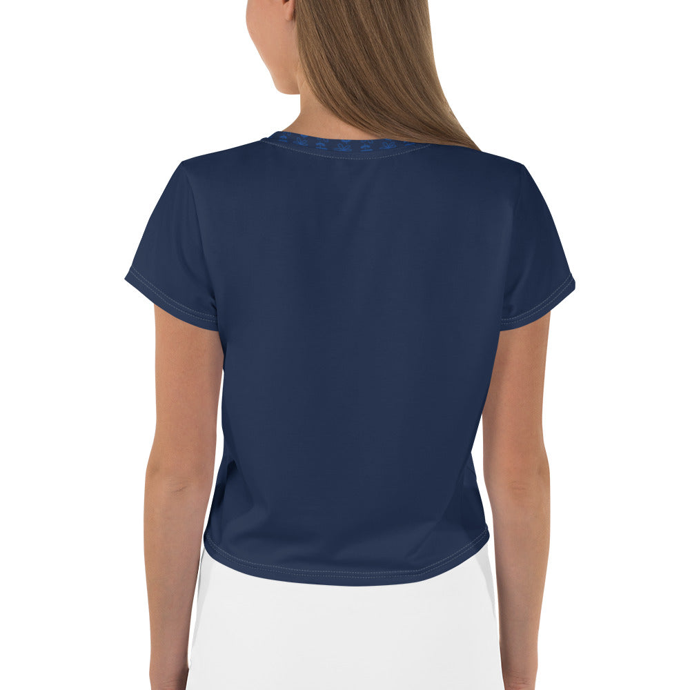 All-Over Print Crop Tee
