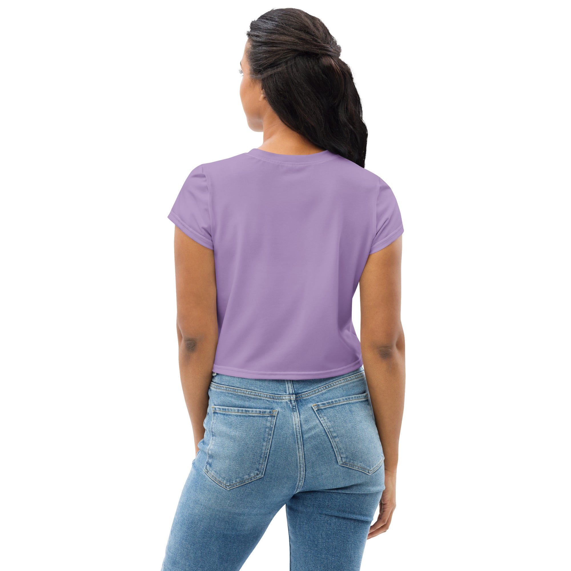 All-Over Print Crop Tee