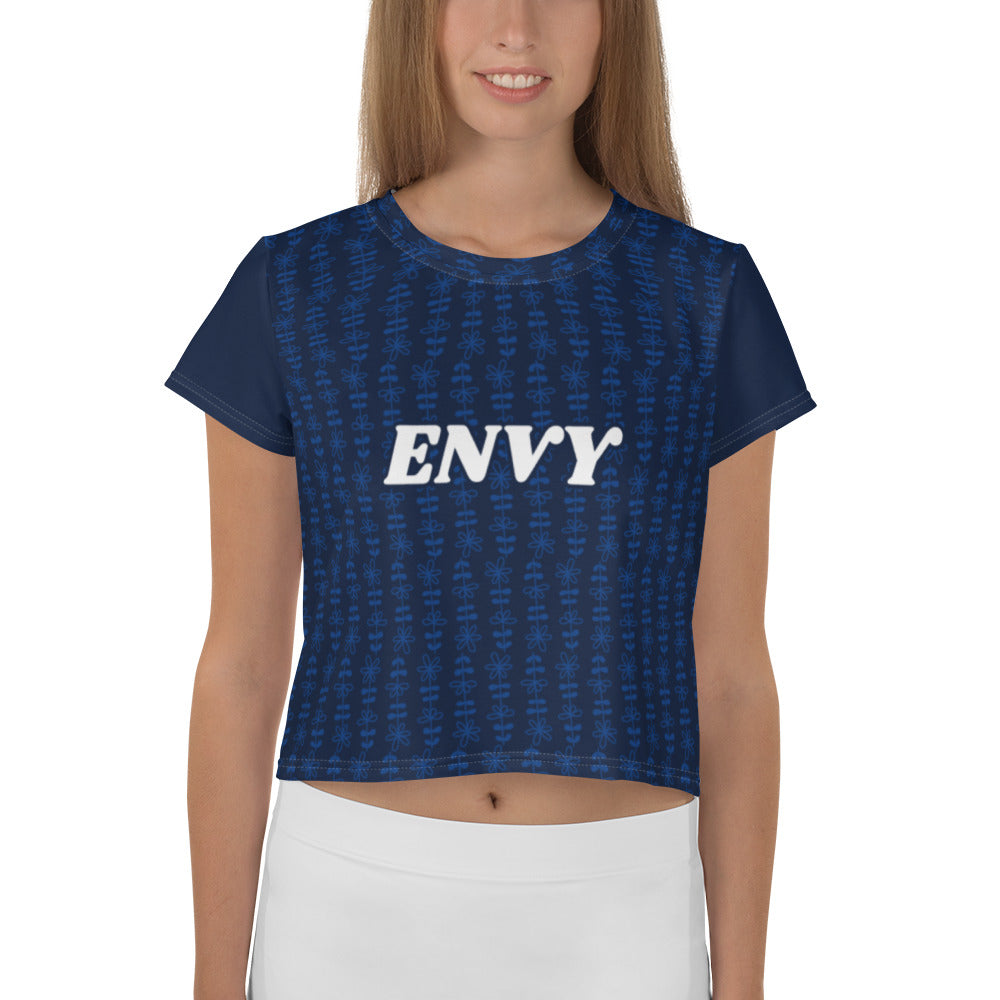 All-Over Print Crop Tee