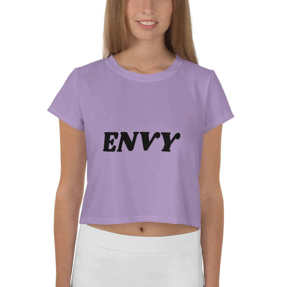 ENVY All-Over Print Crop Tee