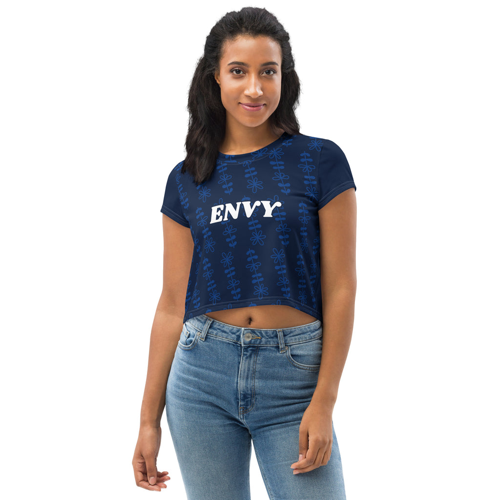 All-Over Print Crop Tee