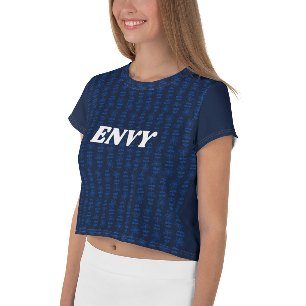 All-Over Print Crop Tee