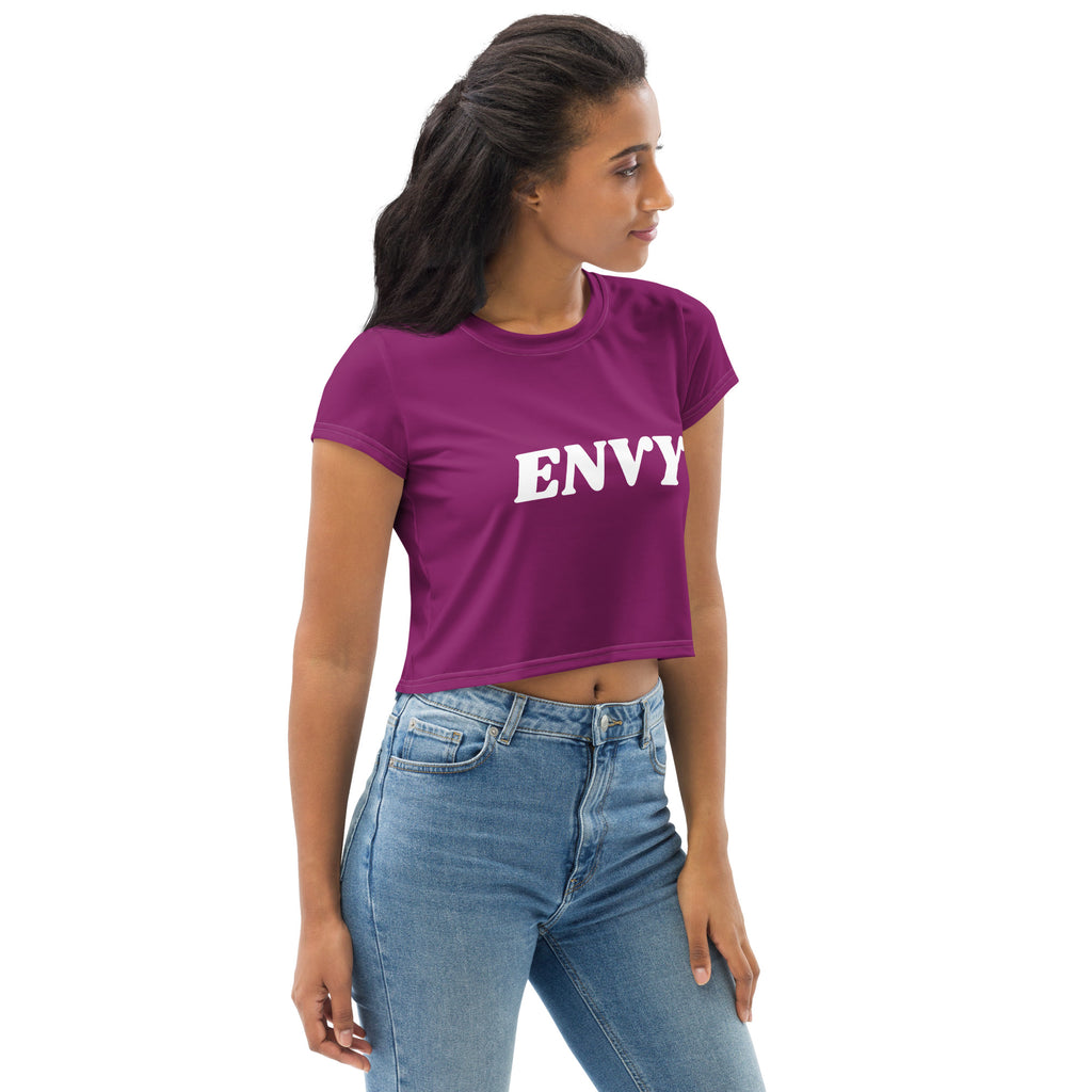 All-Over Print Crop Tee