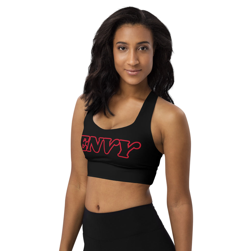 Longline sports bra