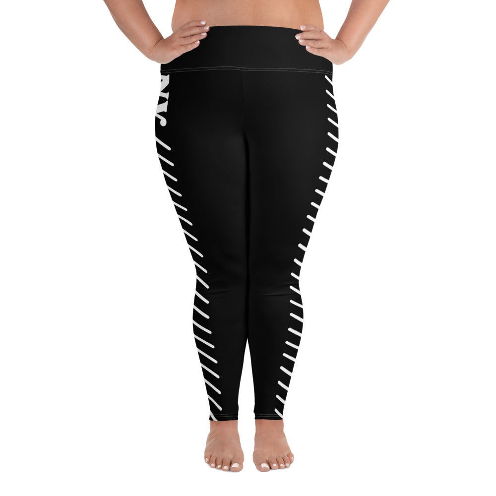 All-Over Print Plus Size Leggings