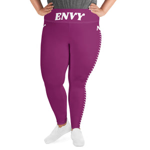 All-Over Print Plus Size Leggings