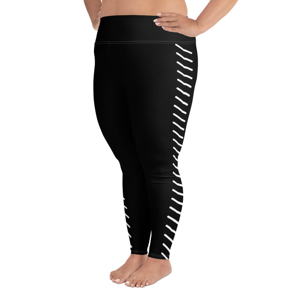 All-Over Print Plus Size Leggings