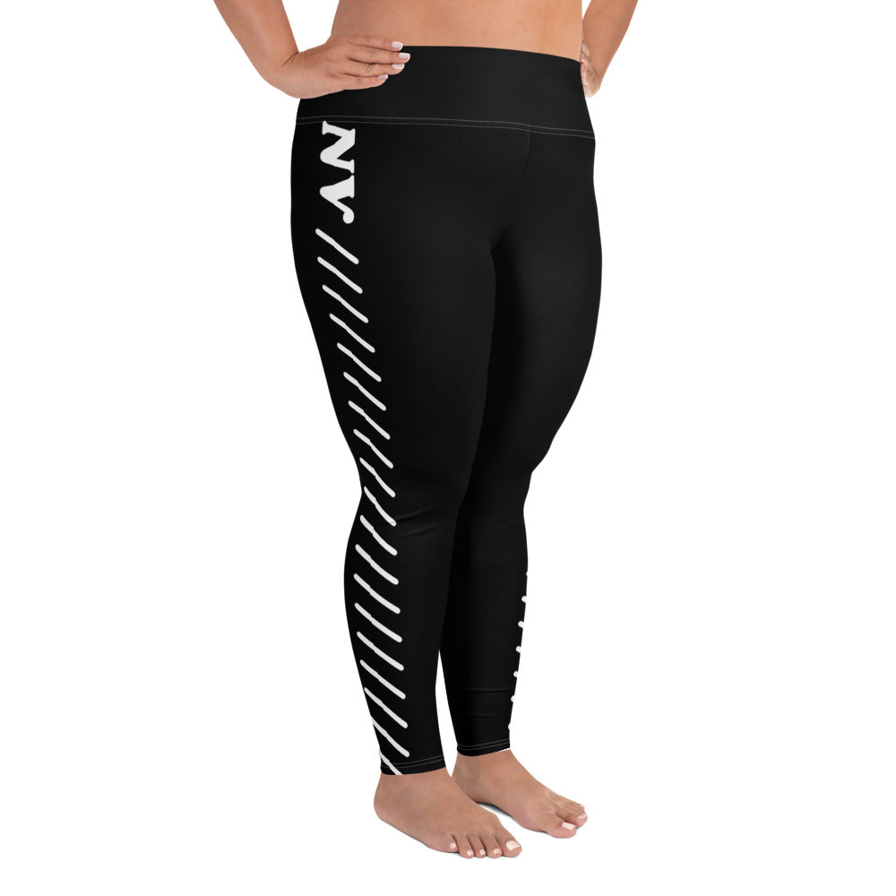 All-Over Print Plus Size Leggings