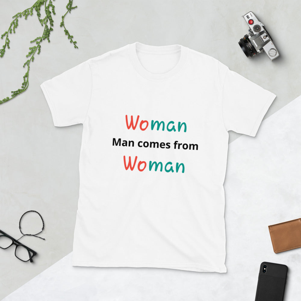 Man came from woman